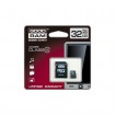 MicroSDHC GOODRAM 32GB Class10 + Adapter