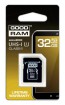 MicroSD GOODRAM 32GB UHS I Class 10 + adapter - RETAIL10 MicroSD GOODRAM 32GB UHS I Class 10 + adapter - RETAIL10