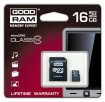 MicroSDHC GOODRAM 16GB Class10 + Adapter