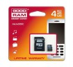 MicroSDHC GOODRAM 4GB Class4 + Adapter