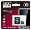 MicroSDHC GOODRAM 8GB Class10 + Adapter