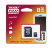 MicroSDHC GOODRAM 8GB Class4 + Adapter